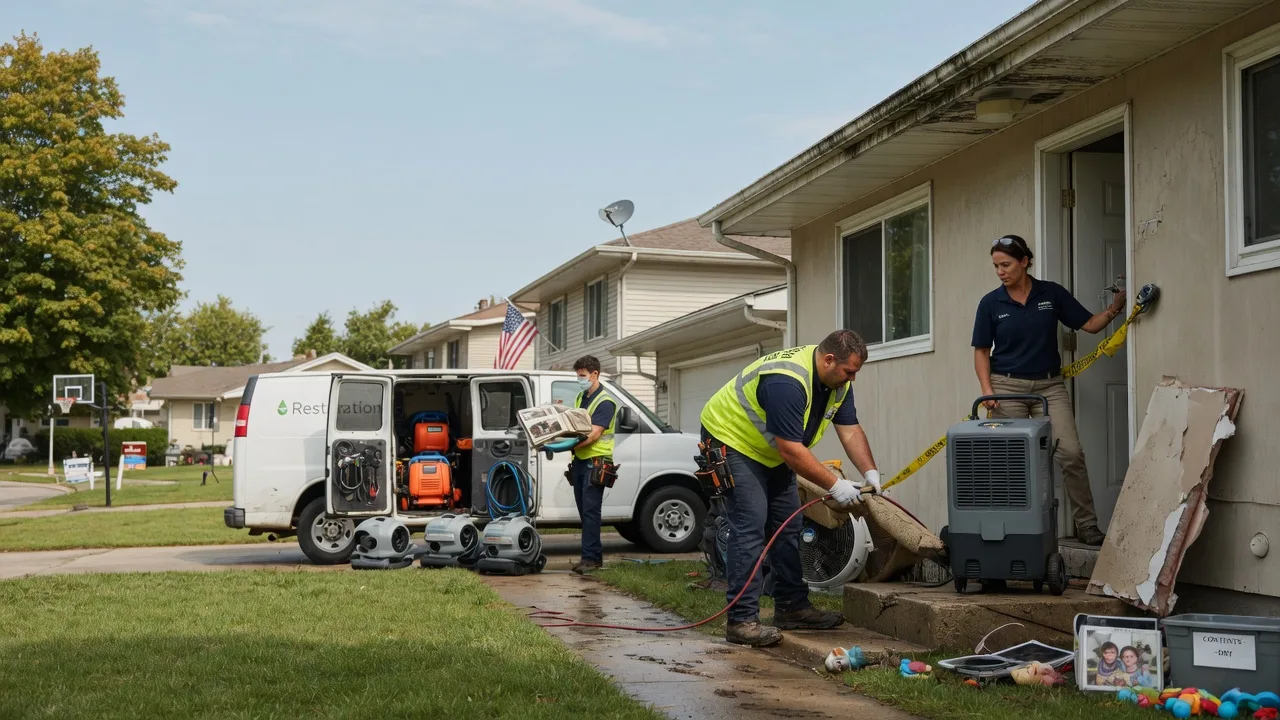 Water Damage Restoration in Maddock, ND near me